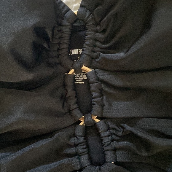 Jennifer Lopez Strapless One Piece Swimsuit - Picture 4 of 8